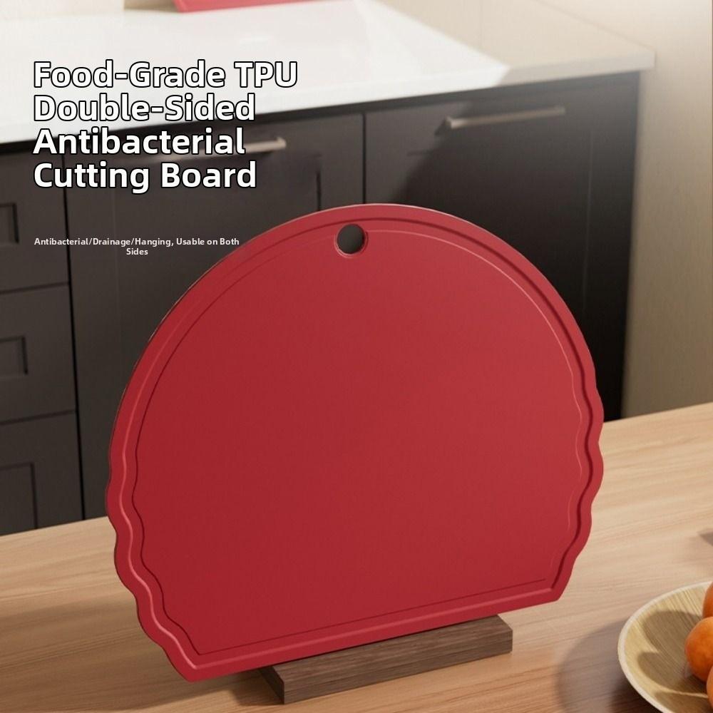 Double-Sided TPU Cutting Board Anti-Bacterial Non-Slip Cutting Mat Vegetable Fruit