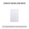Autocollant de Voiture Chaud 2025 Cuir Daim Étui de Protection Coque pour Clé Intelligente de Voiture NFC Pour BMW Série M 3 5 7 X1 X3 X5 X6
