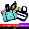 PVC Soft Rubber Cartoon Luggage Tag - Multi-color Anti-lost Check-in Label for Suitcases