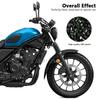 Cl500 CL 500 New Motorcycle Accessories Black Extension Front Fender Mudguard Extender For Honda CL500 2023 2024