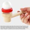 Suspended Blow Ball Toy Colorful Animal Head Blow Pipe Toy Kids Interactive Game Toy