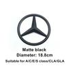 LXT3   1Pc ABS Car Front Grille Badge Decal Cover Emblem for Mercedes Benz W204 W205 W210 W211 W212 W213 C E Class GLA GLK ML GLC GLE