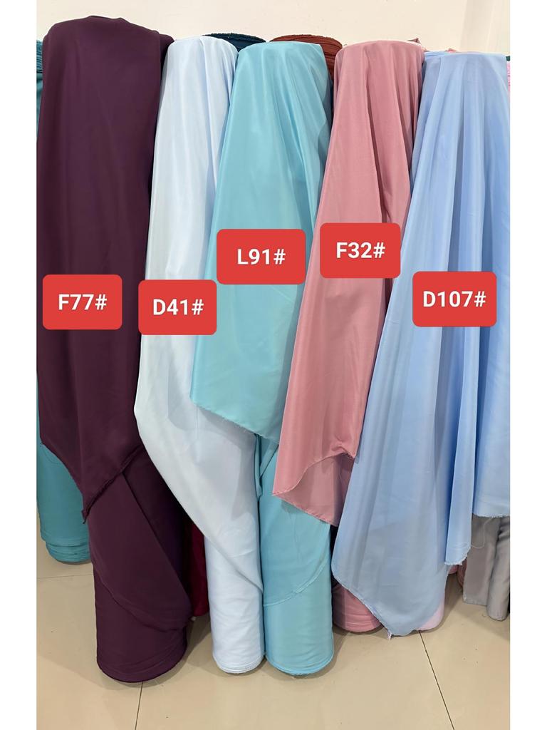 Polyester Pongee Solid Color Lining for Suits and Cashmere Coats