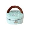 Fashion Plush Plush Cosmetic Bag Cosmetic Travel Organizer Makeup Bags Wash Pouch Organizer Case Storage Toiletry Bag Outdoor