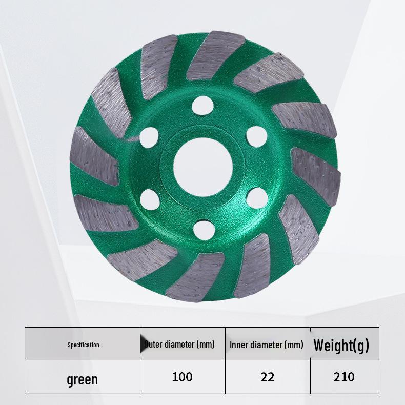 Durable Thickened Diamond Grinding Wheel for Concrete and Stone Angle Grinders