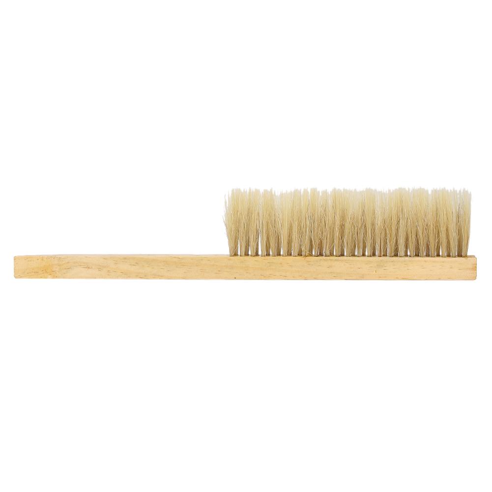Beekeeping Brush 41cm Bee Brush with Wooden Handle To Cln the Spn Attached Bees