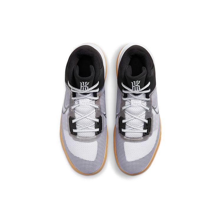 Nike Kyrie Flytrap 4 EP Black Cool Grey Men Sneakers White Gum-Light-Brown Metallic-Cool-Grey CT1973-006