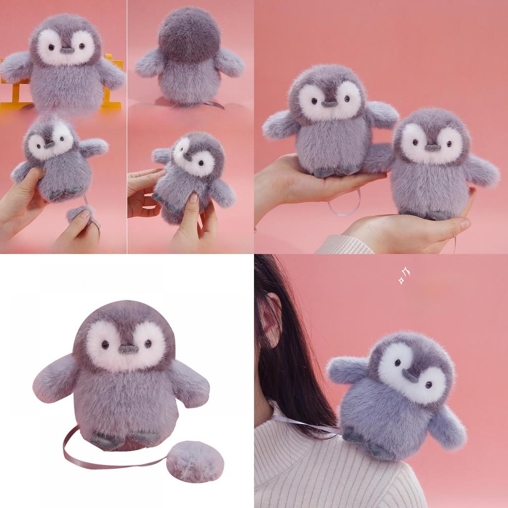 Pinguin Plüschtier Schulter-Kumpel Weiches Kuscheltier Geschenk für Kinder