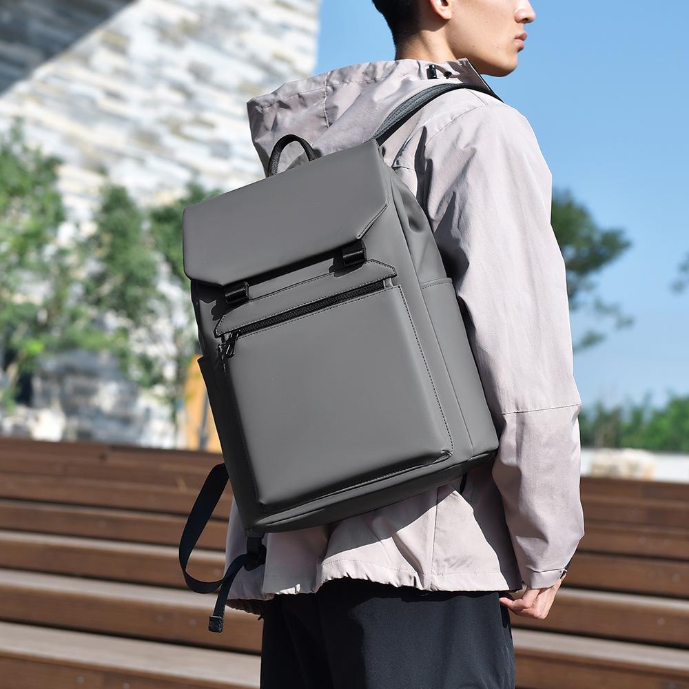

Men Business Backpack Fashion Rucksack High Quality Bagpack Large Capacity Multifunction Laptop Backpacks Schoolbag 42*32*15 сірий