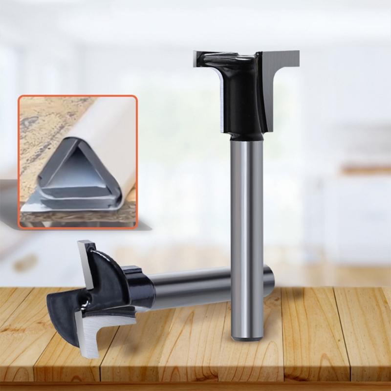 Bogenbiegen Integrierte Formgebung Fräser Bit 1/4 Zoll Holzbearbeitung Kreisförmiges Biegen Nutenwerkzeug