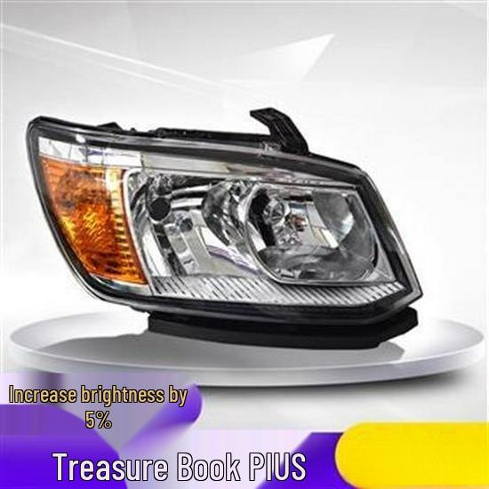 Jiangling Baodian PLUS Headlight Assembly: Original Pickup Headlamp with High Beam and Turn Signal
