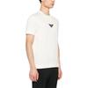 Emporio Armani Logo Print Pullover Crew Neck Short Sleeve T-Shirt Men Tops White 3D1TH0-1JOCZ-0128