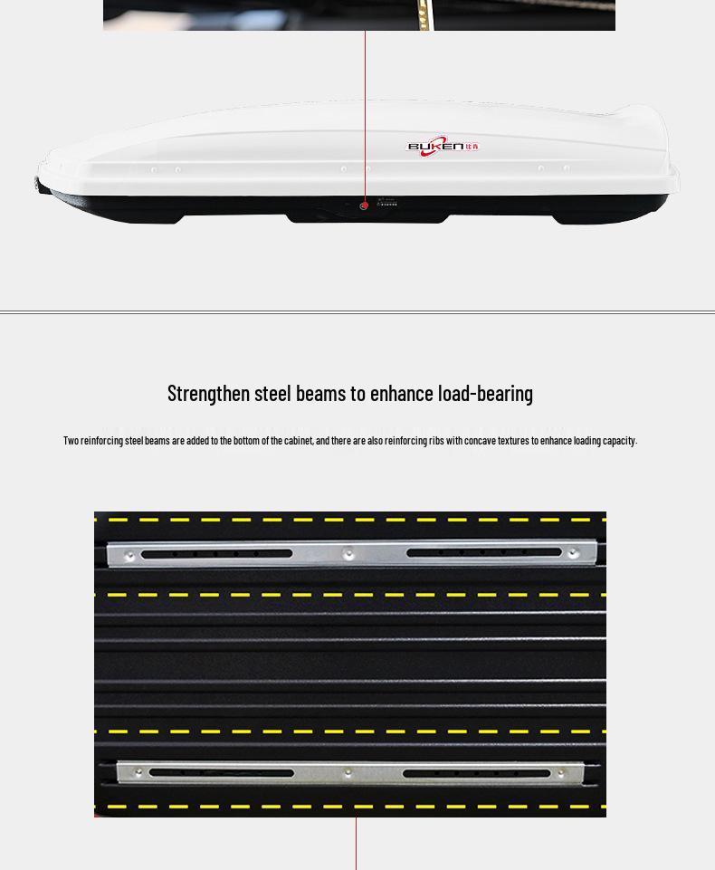 Universal SUV Roof Luggage Box – Compatible with All Models for Car Self-Driving Tours