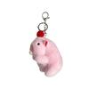 Creative Capybara Animal Plush Keychain Unique Bubble Blowing Design Perfect For Children