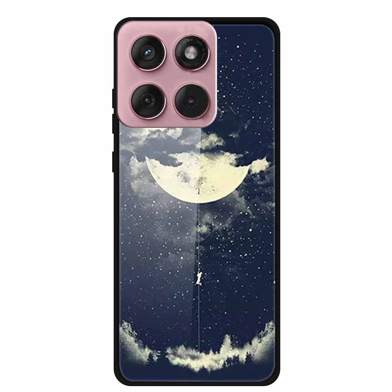 For Motorola Edge 60 60s 5G Case Hard Back Cover Tempered Glass Case For Motorola Edge 60 Fusion Phone Case Soft TPU Bumper Para
