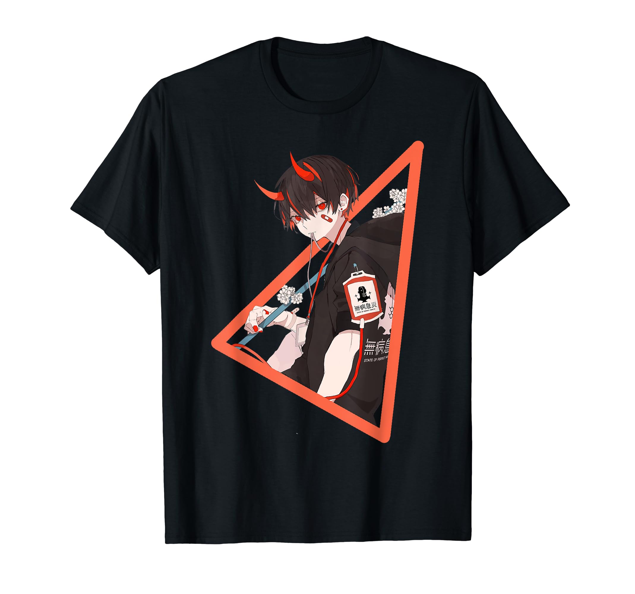 

health SAK-T-0006-Good T-shirt чорний