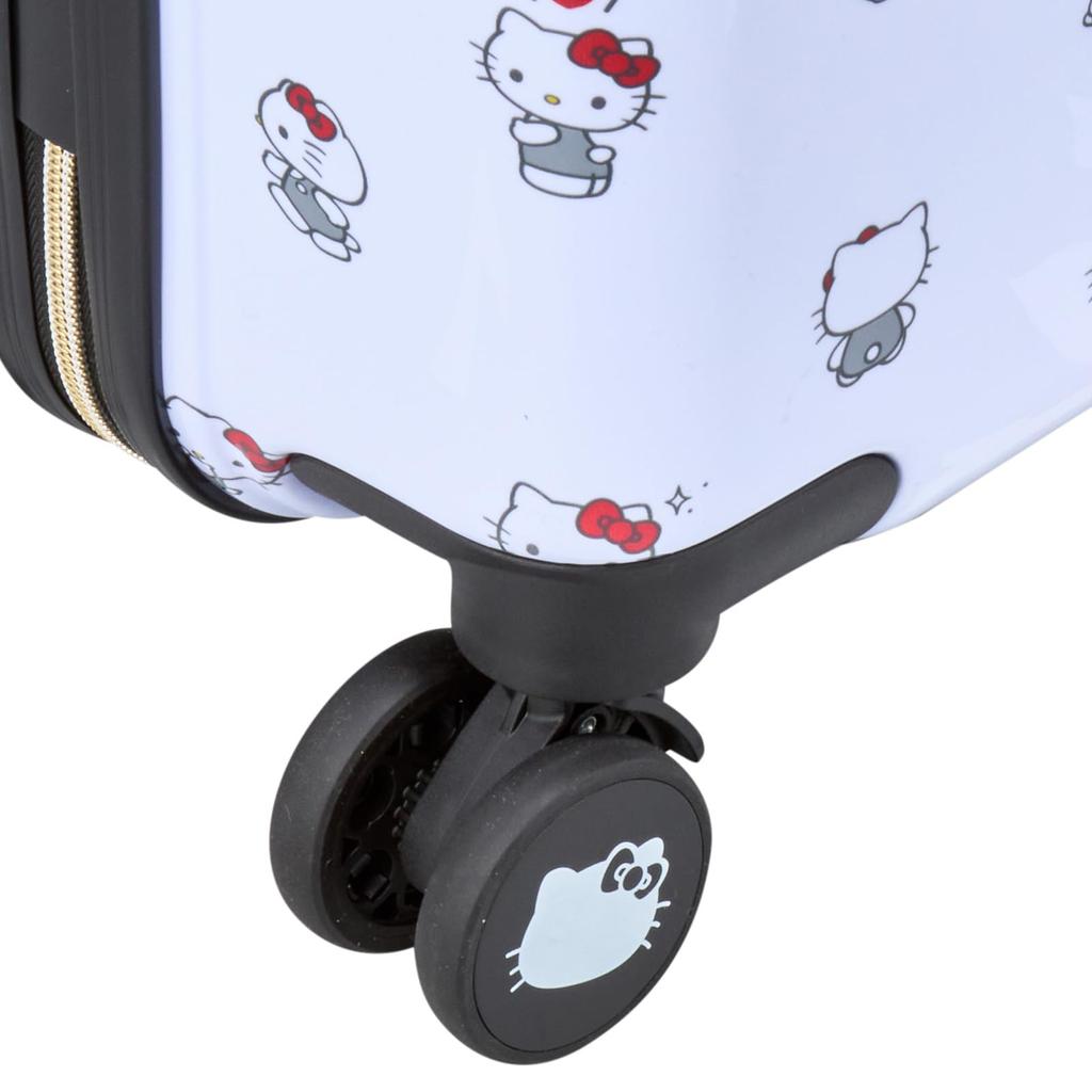 small with cup Sanrio White Heart [Sifre] Carry-on suitcase, size, holder, characters, SA14.