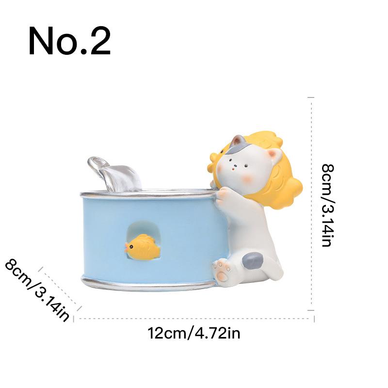 Cartoon Animal Flower Pot Resin Succulent Pot Planter Home Decor Garden Decoration Desktop Ornaments Bonsai Plant Pot