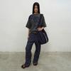 Lcdc Tm Lettering Print T-Shirt (Dark Gray)
