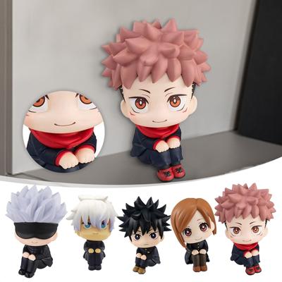 Spell Back To War Hand Puppet Q Version Of The Five Stripes Goku Staff Yoji Model Car Cake Ornaments Twisted Egg  Dolls
