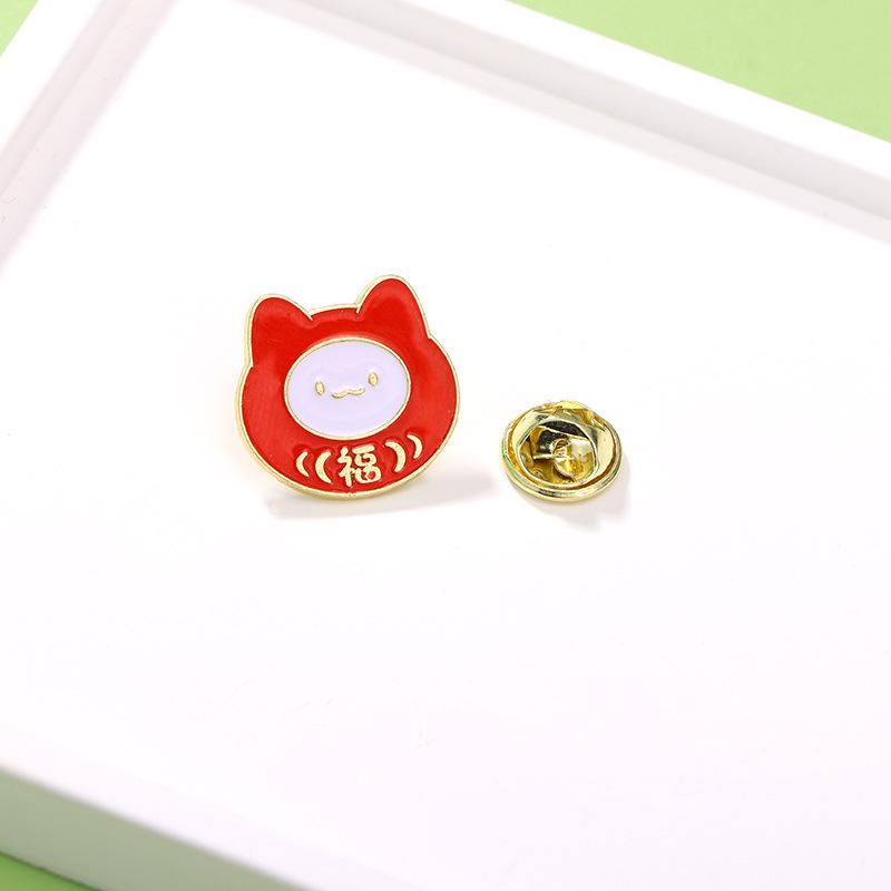 Cartoon Brooch Cute Badge Personalized Metal Badge Clothing Bag Decoration Student Children Panda Brooch