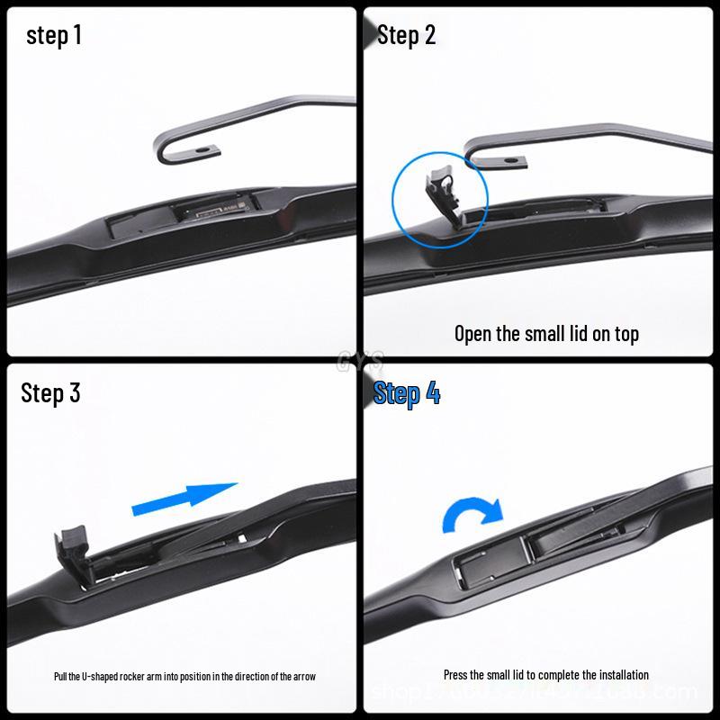 Compatible Wiper Blades for Volkswagen Jetta, Bora, Touareg, Passat, POLO, Magotan, and Santana