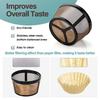 Coffee Filter Basket Stainless Steel Mesh Nylon Coffee Filter Machine Reusable Tea Coffee Filter Screen Coffee Accessories