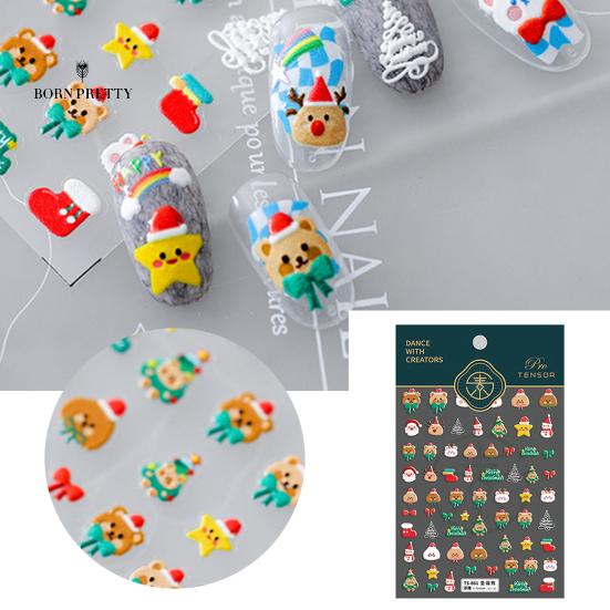 

Нежный слайдер ногтей украшения яркие гладкие DIY