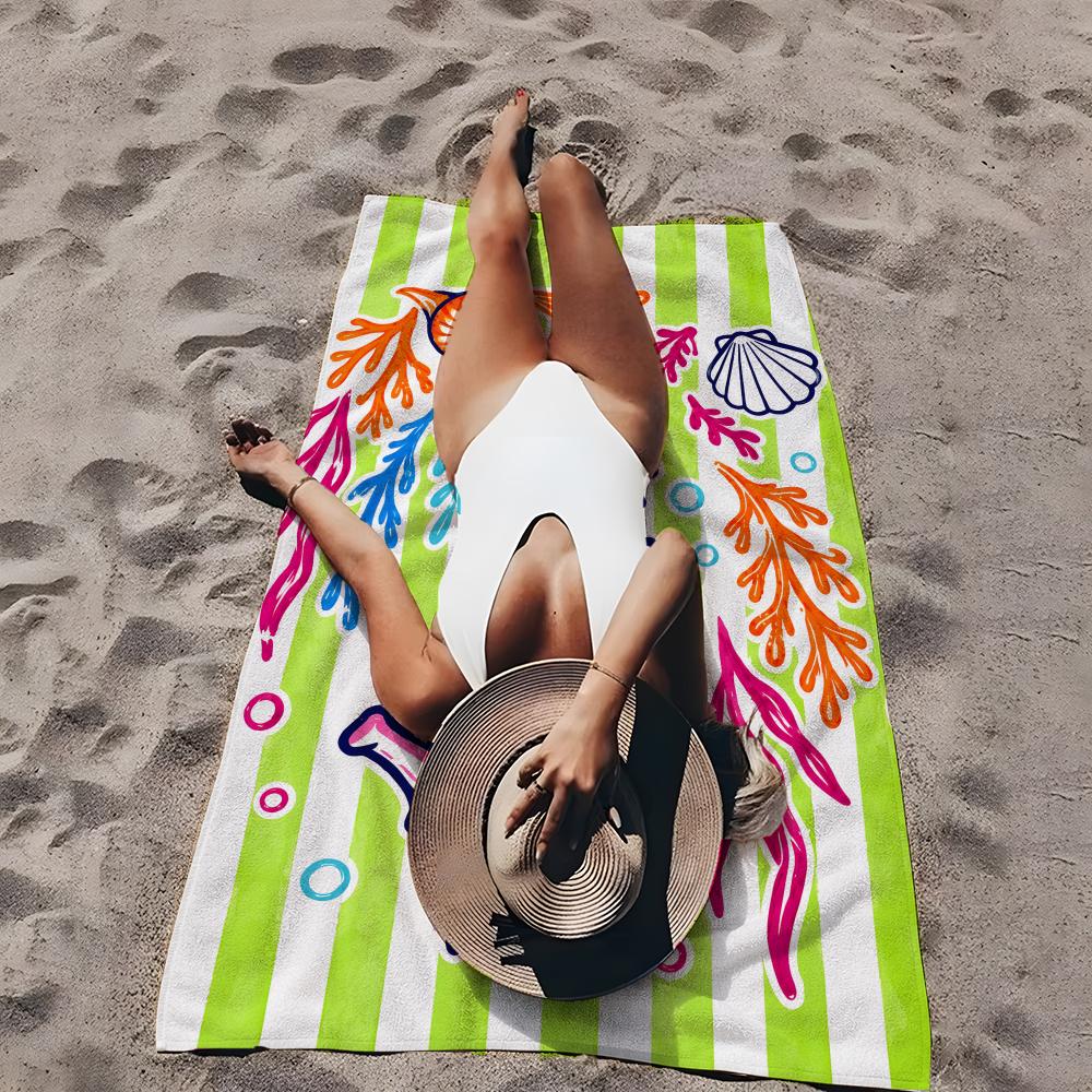 Art Summer Beach Towel Prints Towel Towel Soft Pool Gift For Travel Gym Shower Cool Camping Quick Dry Sports Large Beach Towel