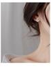Beixi S925 Sterling Silver Butterfly Stud Earrings for Women - Mini Diamond Design for Everyday Wear