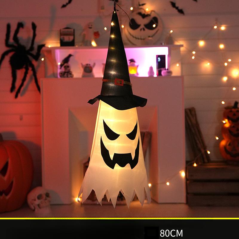 Außendekorationen für Halloween-Atmosphärendekoration Heimparty-Szenendekoration Kürbislampen-Dekorationen Lampenanhänger