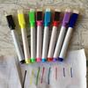 8 Colors Whiteboard Marker Odor-free Non-toxic Marker Pens