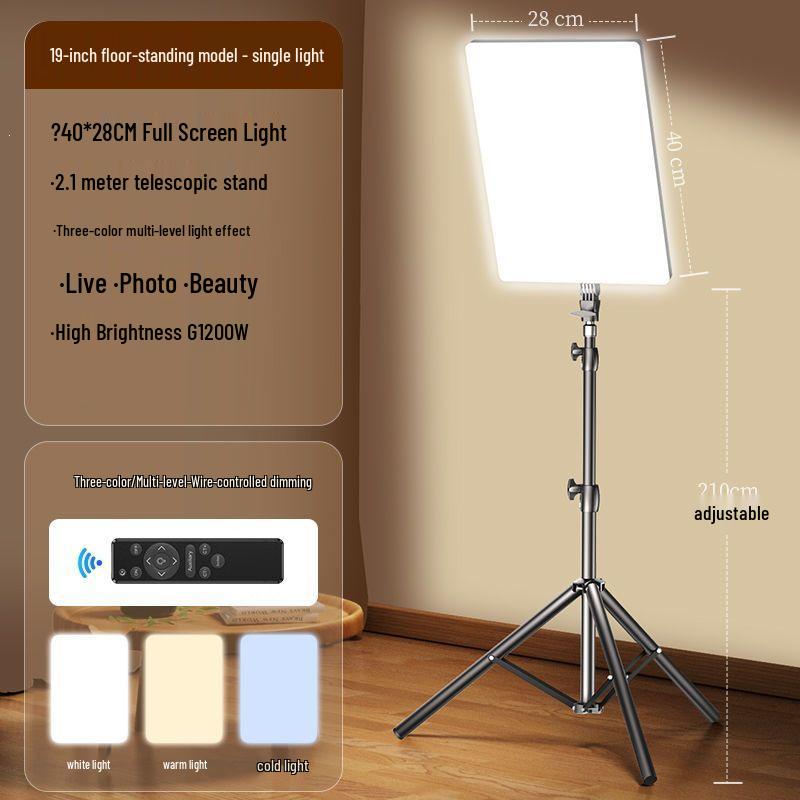 Professional LED Studio Light for Live Streaming & Photography