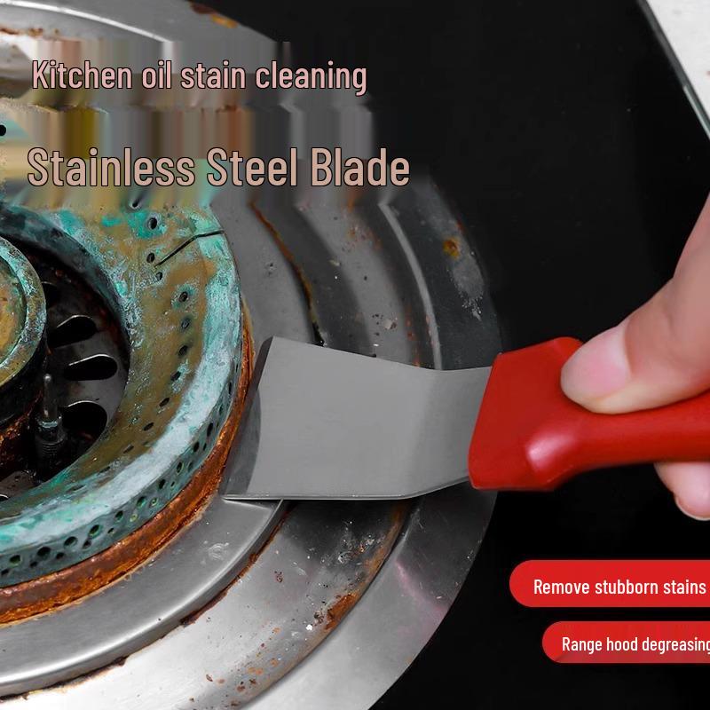 Stainless Steel Kitchen Range Hood Spatula and Caulk Scraper Tool