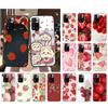Phone Case For Xiaomi Poco C71 15T 14T Pro Redmi Note 15 14 14 13 Pro Redmi A5 15C 13C Strawberry Cat Cartoon
