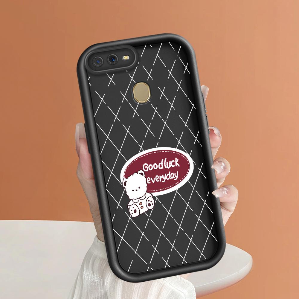 Coque de protection antichoc en silicone souple avec motif de dessin animé pour appareil photo OPPO Reno Realme OnePlus