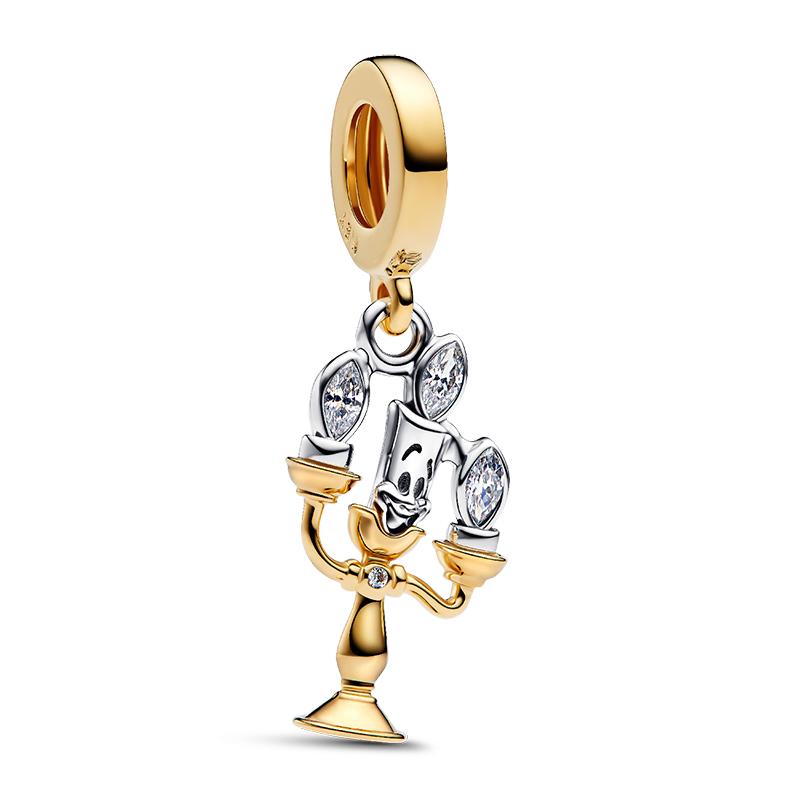 Echte Koperen Kralen Winnie de Poeh Belle en het Beest Frozen Bedeltjes Passend voor Armbanden Kettingen Hangers Sieraden voor Vrouwen Ontwerp