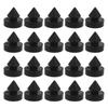 20pcs Rubber Door Bumper Sound Dampening Door Bumpers Wall Protector From Furniture Door Stopper For For Metal Door Metal Frame Edition 0115