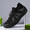 Men's woven mesh breathable casual sports shoes, anti-slip outdoor mountain climbing and hiking shoes, men's large size