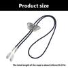 Vintage Western Cowboy Bolo Tie Butterfly Necktie Punk Lariat Necklace Costume Accessory Bolo Tie Western
