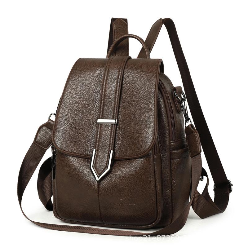 Duffel Bag - Stylish and Trendy Student Backpack with Large Capacity, Women s Backpack, Simple Travel Bag