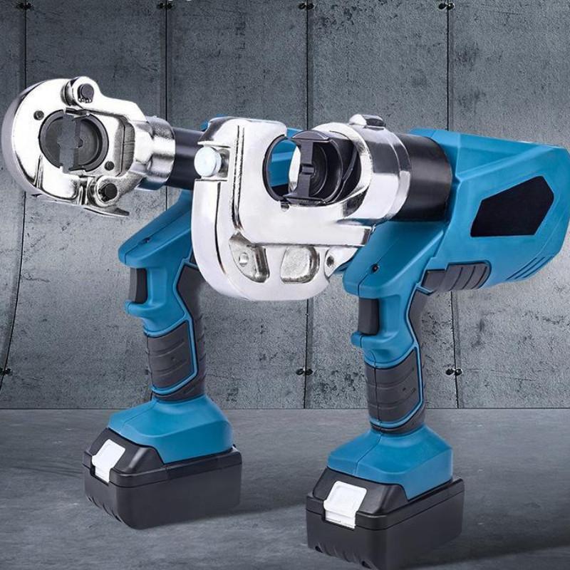 EZ-300/EZ-400 Rechargeable Hydraulic Pliers Portable Electric Hydraulic Crimping Pliers Charging Crimping Tool