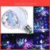 E27 6w Double-headed Led Ball Stage Rgb Light Bulb Perfect For Ktv And Disco Parties