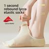 5 Pairs of Women's Summer Ultra Thin Shallow Mouth and 7A Antibacterial Deodorant Invisible Socks
