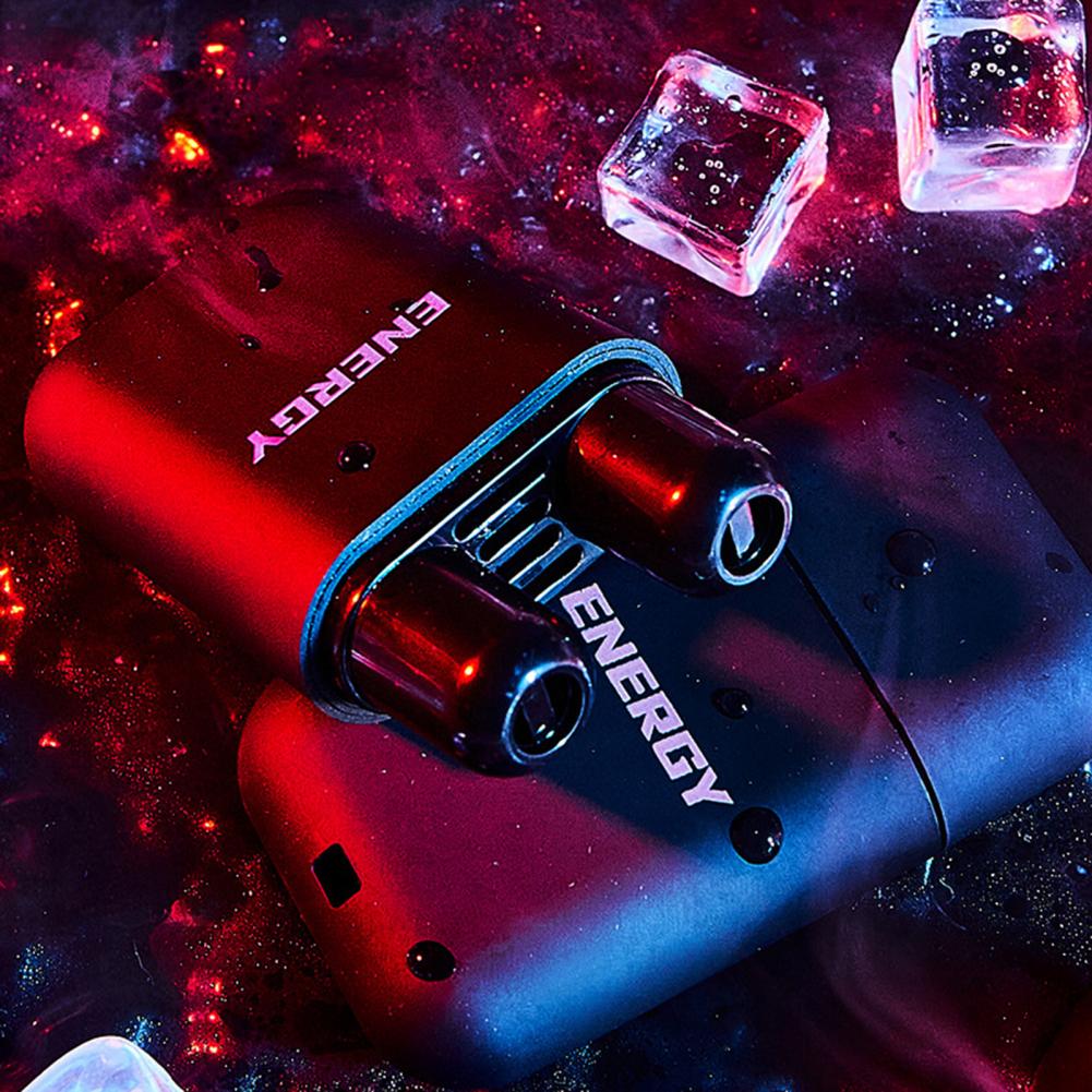 Pałeczka do budzenia z podwójnymi otworami, łatwa w użyciu, zapachowa, ze sznurkiem, przeciw senności, zapobiegająca senności, odświeżająca, chłodząca pałeczka do codziennego stosowania