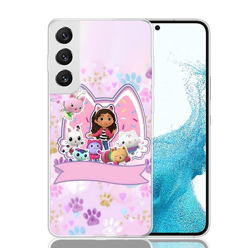 

Cartoon Gabbys Dollhouse Phone Case For Samsung Galaxy S26 S25 Edge S24 S23 FE S22 Ultra S21 Plus S20 + Fundas Cover Coque Galax Samsung S26