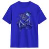 Casual Anime Douma Upper TShirt for Unisex O Neck Pure Cotton T Shirts Short Sleeve Tees Birthday Present Clothes
