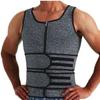 Adjustable Men Waist Trainer Slimming Workout Tank Tops Support Sweat Vest Shapewear  Sauna Suit
