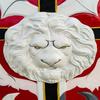 71.12 cm Medieval Spartan Shield Lion face Shield  for Boyfriend, Father Best Gift Halloween