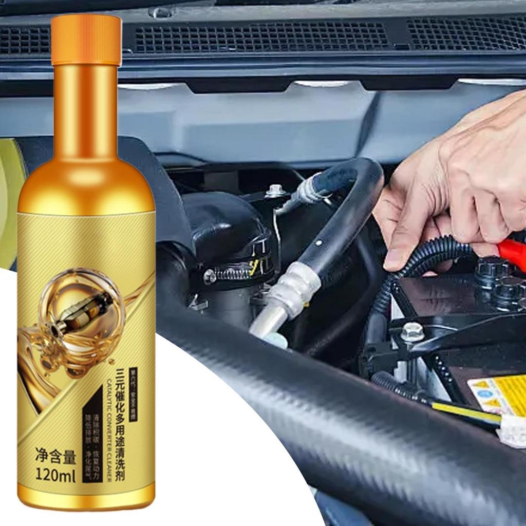 Car Injector , Carbon Additive | Automotive Engine Stabilizer, 120ml Gasoline System Additive, Catalytic Converter To Promote Combustion